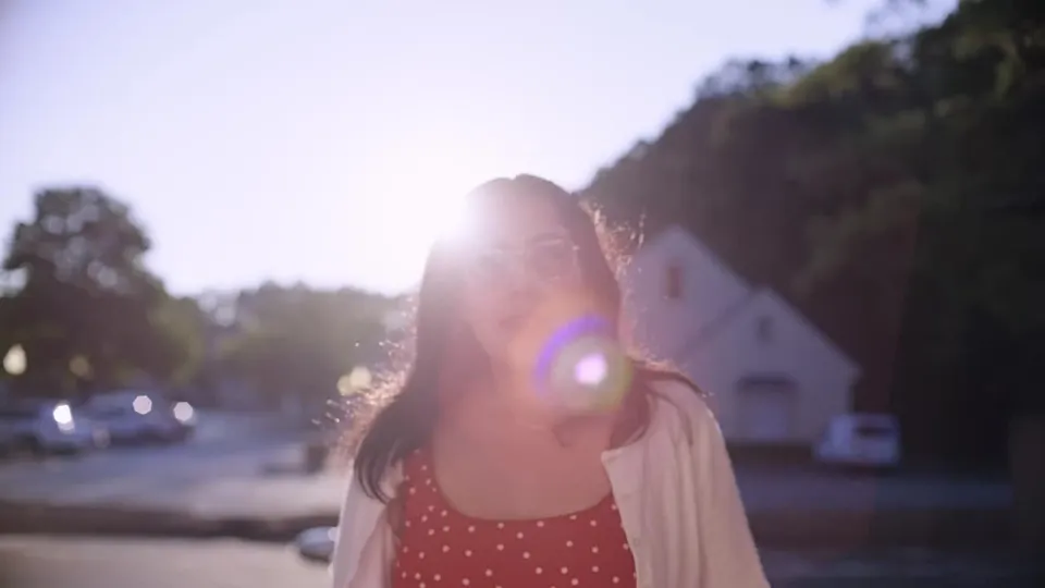Still from the Clay film about Sabrina Carver